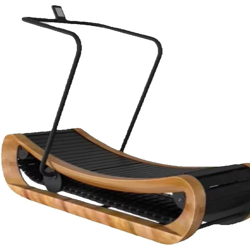 OEM Unpowered Wooden Treadmill, Household and Commercial, Aerobic Silent Track, Fitness Device, Environment-Friendly, New