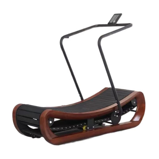OEM Unpowered Wooden Treadmill, Household and Commercial, Aerobic Silent Track, Fitness Device, Environment-Friendly, New